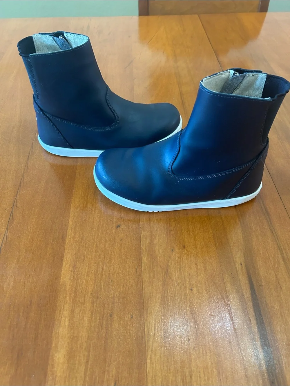 Bobux Paddington Waterproof Leather Boots Boys Girls Size EU32 US 13.5